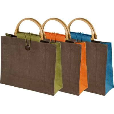 Jute shopping bag