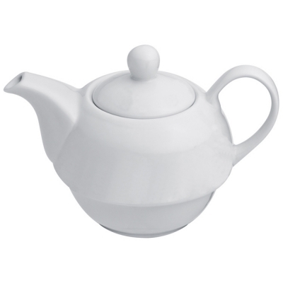 Teapot with cup and coaster