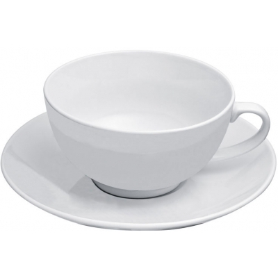 Teapot with cup and coaster