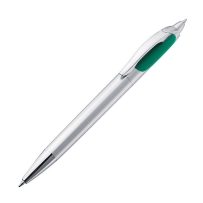 Plastic pen with double refill