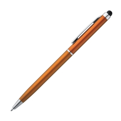 Plastic pen with touch function