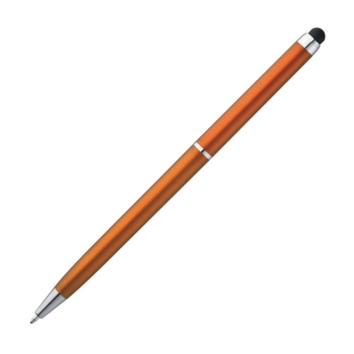 Plastic pen with touch function