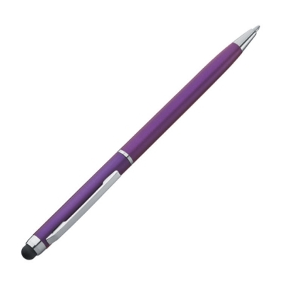 Plastic pen with touch function