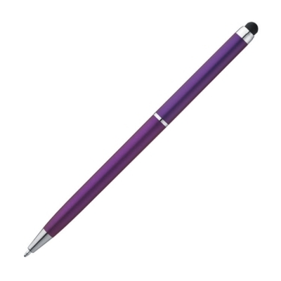 Plastic pen with touch function
