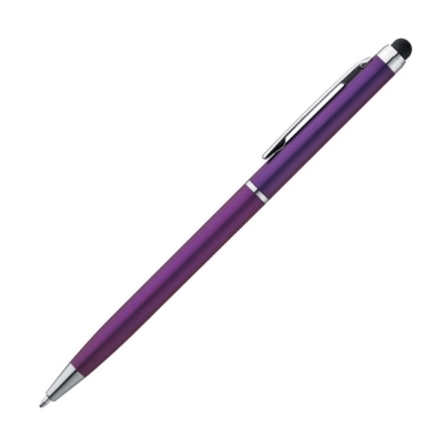 Plastic pen with touch function