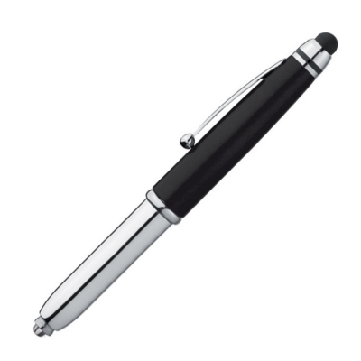 Plastic pen with touch function