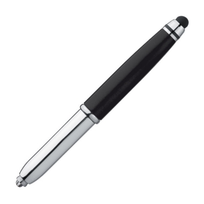 Plastic pen with touch function