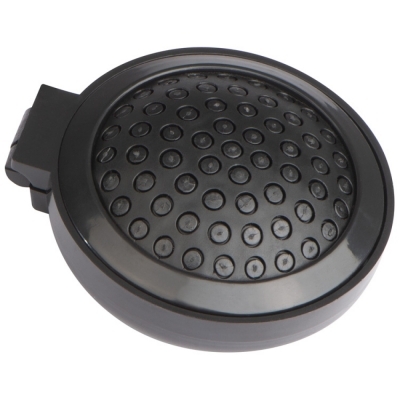Foldable hair brush with mirror