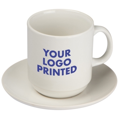 Coffee mug with coaster