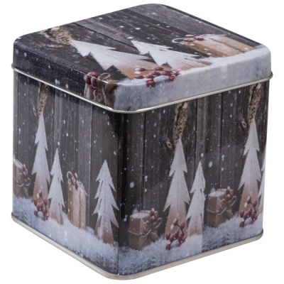 Microfibre towels in a metal box