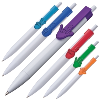 Plastic pen CrisMa Smile Hand