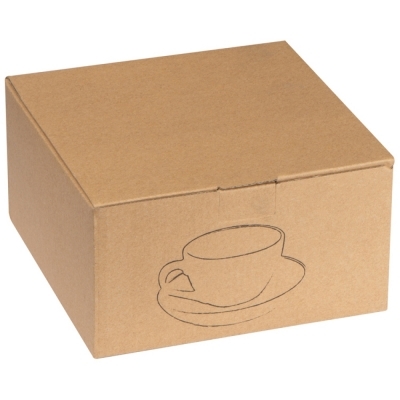Cappuccino cup with saucer