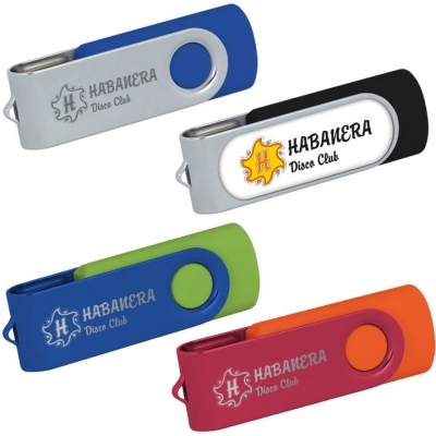 Metal and plastic USB stick