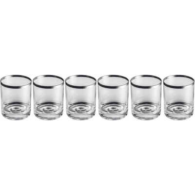 Set of 6 whisky glasses