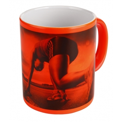 Ceramic mug - neon