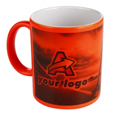 Ceramic mug - neon