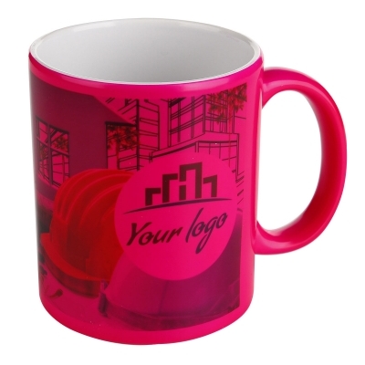 Ceramic mug - neon