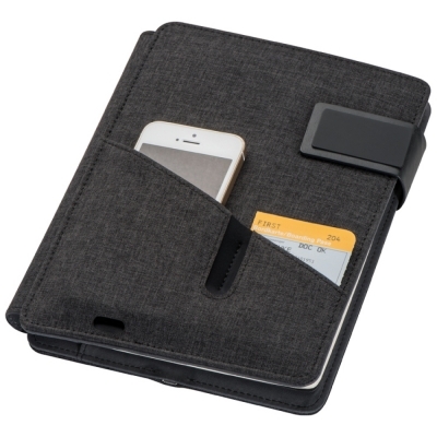 Notebook with power bank 4000 mAh