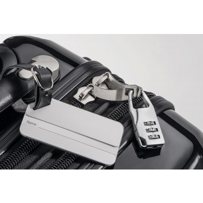 Travel set - TSA-lock and name tag
