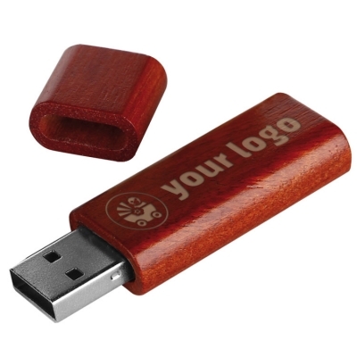 Wooden USB stick