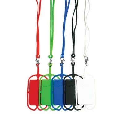 Lanyard with cardholder