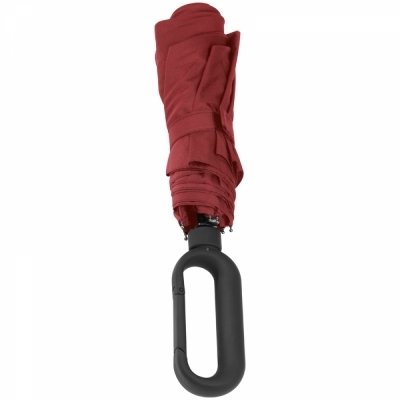 Automatic umbrella with carabiner handle