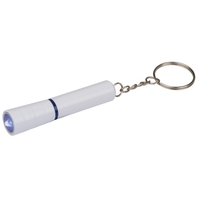 Flashlight on a keychain