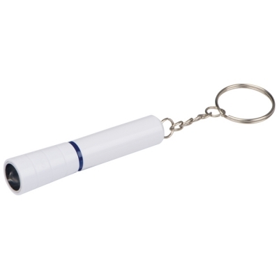 Flashlight on a keychain