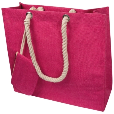 Jute shopping bag