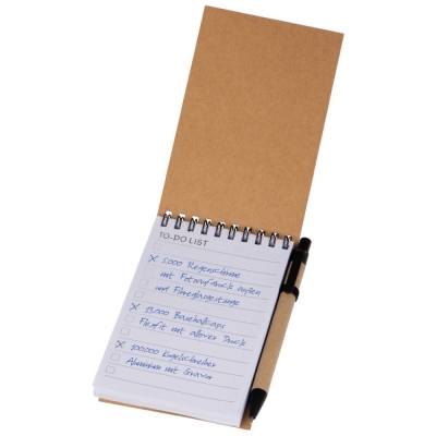 Notebook with pen