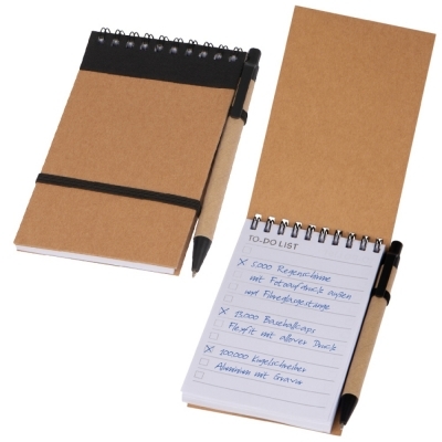 Notebook with pen