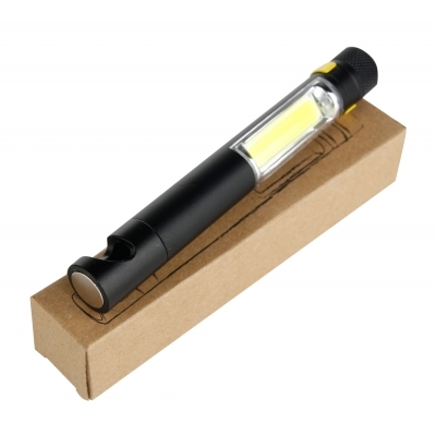 Flashlight with bottle opener