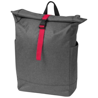 Backpack with colored applications