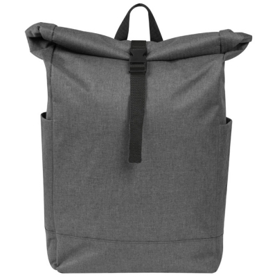 Backpack with colored applications