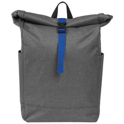 Backpack with colored applications