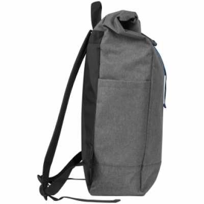 Backpack with colored applications