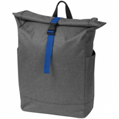 Backpack with colored applications