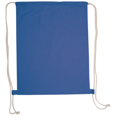 ECO Tex certified Gymbag from environmentally friendly cotton (140g/m)
