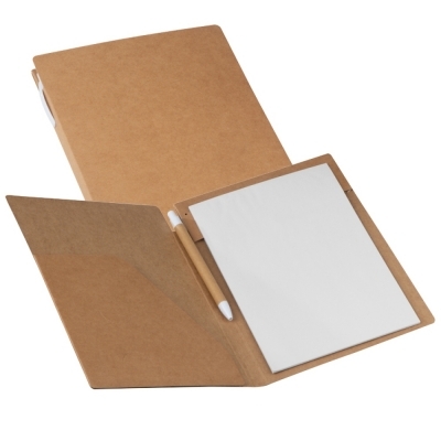 Cardboard writing case