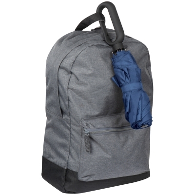 Automatic umbrella with carabiner handle