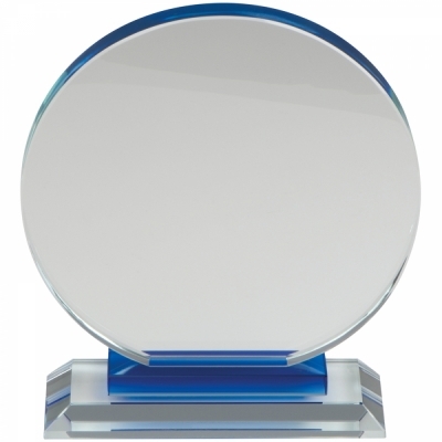 Glass trophy