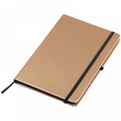 Notebook in metallic colors