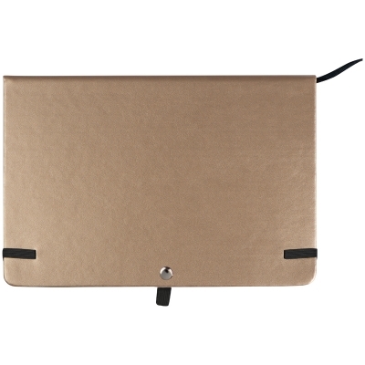 Notebook in metallic colors