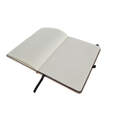 Notebook in metallic colors