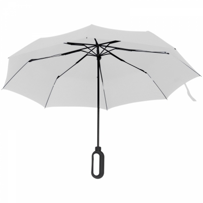 Automatic umbrella with carabiner handle