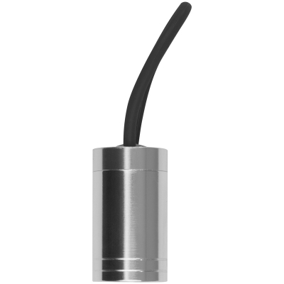Flashlight with silicone band
