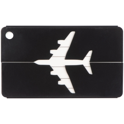 Aluminium luggage tag