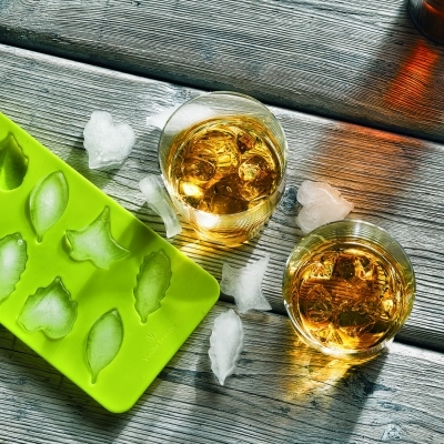 Set 2 glasses and ice mould Vanilla Season TULUFAN ICE SET