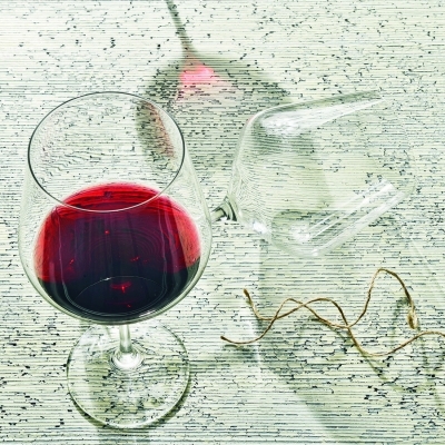 Set of 2 red wine glasses Vanilla Season WANAKA 2, 570 ml