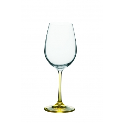 Set of 6 colour glasses Vanilla Season NUKUALOFA, 350 ml